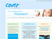 Tablet Screenshot of covernet.de