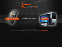 Tablet Screenshot of panel.covernet.pl