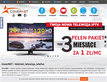 Tablet Screenshot of covernet.pl